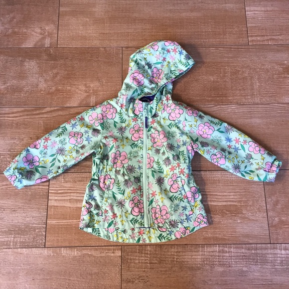 Cat & Jack Other - Cat & Jack Toddler 🌸☔️ Floral Rain & Wind Jacket